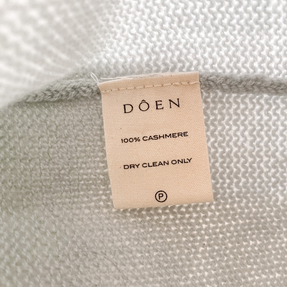 Doen Gidea Cashmere Sweater Light Green S - Picture 9 of 10